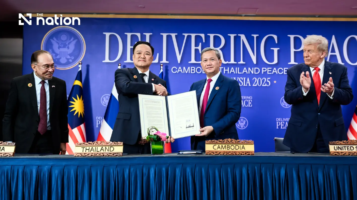 AS Peringati Satu Tahun Perjanjian Damai Thailand-Kamboja, Sebut Trump Berperan